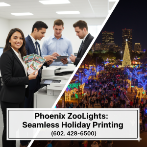 How Holiday Events Like the Phoenix ZooLights Increase Demand for Copier Rentals